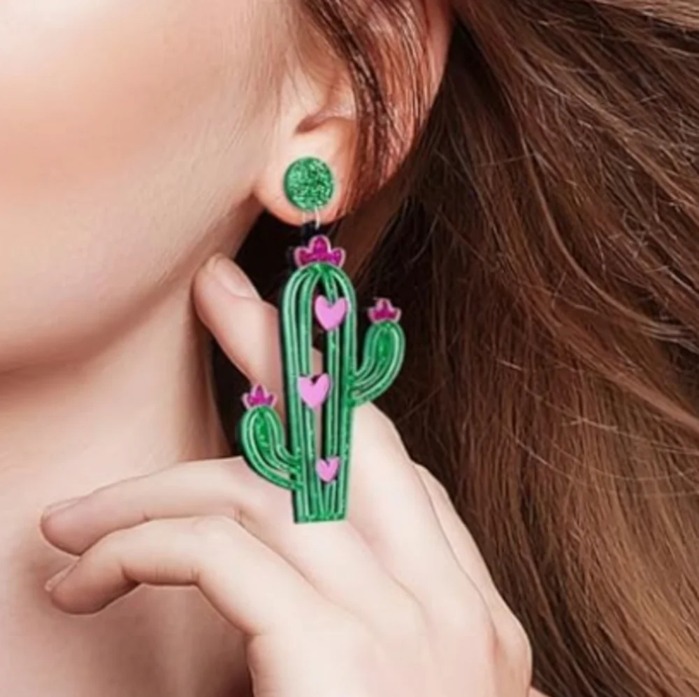 earrings add playful